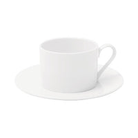 White Saucer - Fortis Prima - Catering Grade, Durable Teacup Saucer