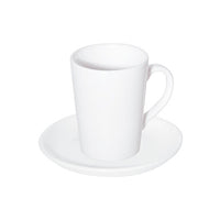 Fortis Prima White Saucer: 15cm Porcelain Coffee Cup Saucer, Restaurant Saucer, Catering Saucer