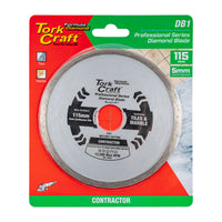 Tork Craft Diamond Blade Continuous Rim 115 Mm Db1