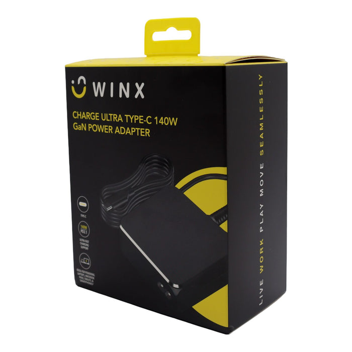 WINX CHARGE Ultra Type-C 140W GaN Power Adapter-WX-DC105