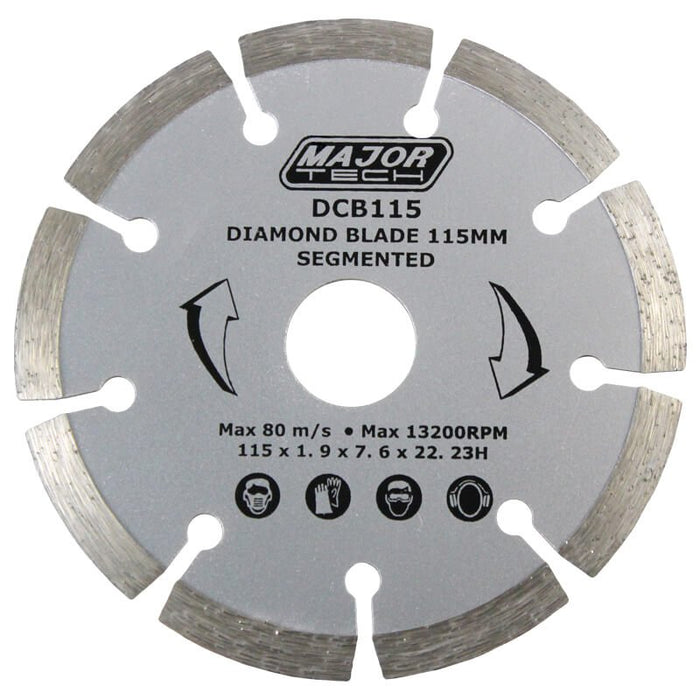 Major Tech 115mm Diamond Cutting Blade | DCB115 - image 1