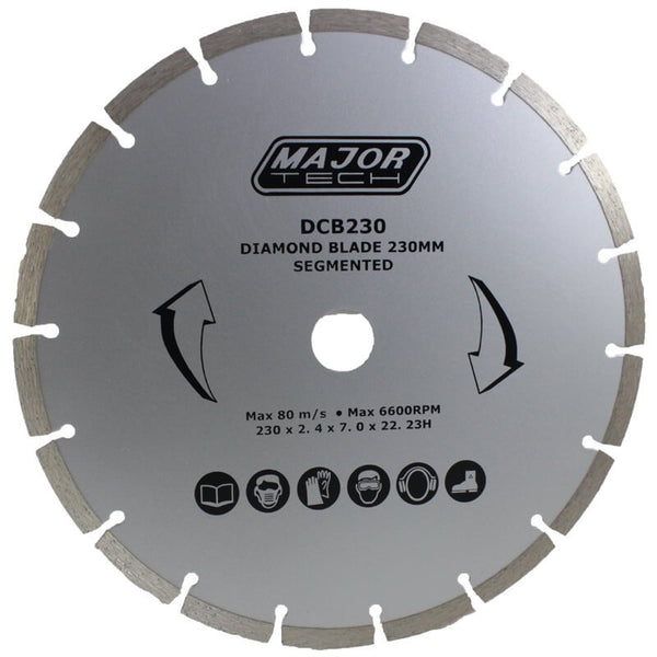 Major Tech 230mm² Diamond Cutting Blade | DCB230 - image 1