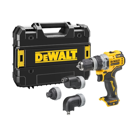 Dewalt 12V XR Multi-Head Drill Driver - Bare Unit - DCD703NT-XJ