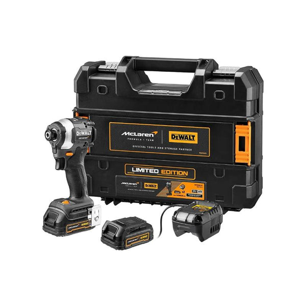 DeWalt X Mclaren F1 Team 18V Xr Brushless Impact Driver - DCF85ME2GT-QW
