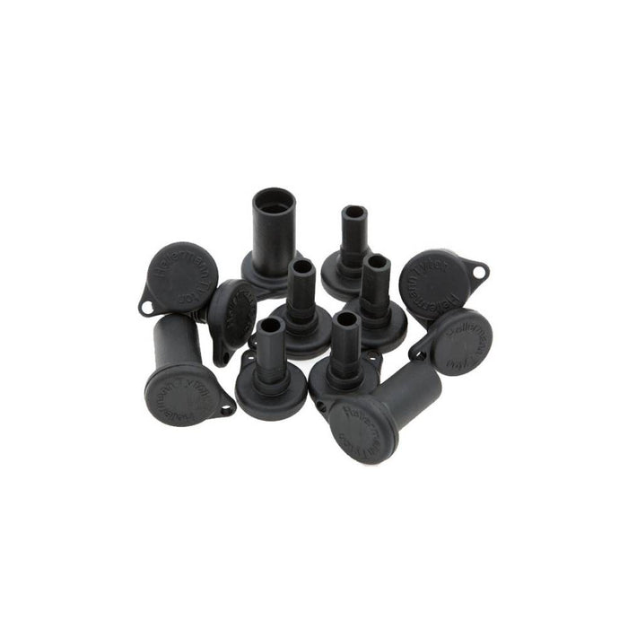 HellermannTyton Female Dust Cover - Black Electrical Connector Protection | chavda.com