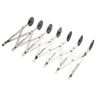 7-Wheel Fluted Dough Cutter | Adjustable Pastry Wheel Slicer | Baking Tool | chavda.com