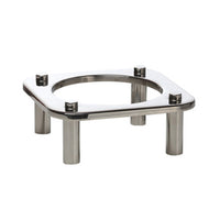 TIGER Domino Dish Stand Round S/Steel 350Mm X 350Mm X 103Mm - DDS0350