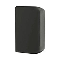 DECORDUCT 1 COMP END CAP BLACK - NET-TRUNK-DDT11BL