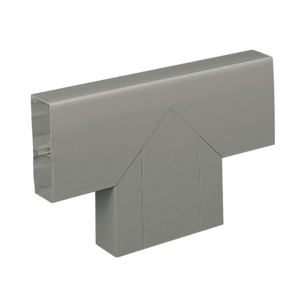 DECORDUCT DDT30GR FLAT TEE - 165 × 55MM - GREY - NET-TRUNK-DDT30GR