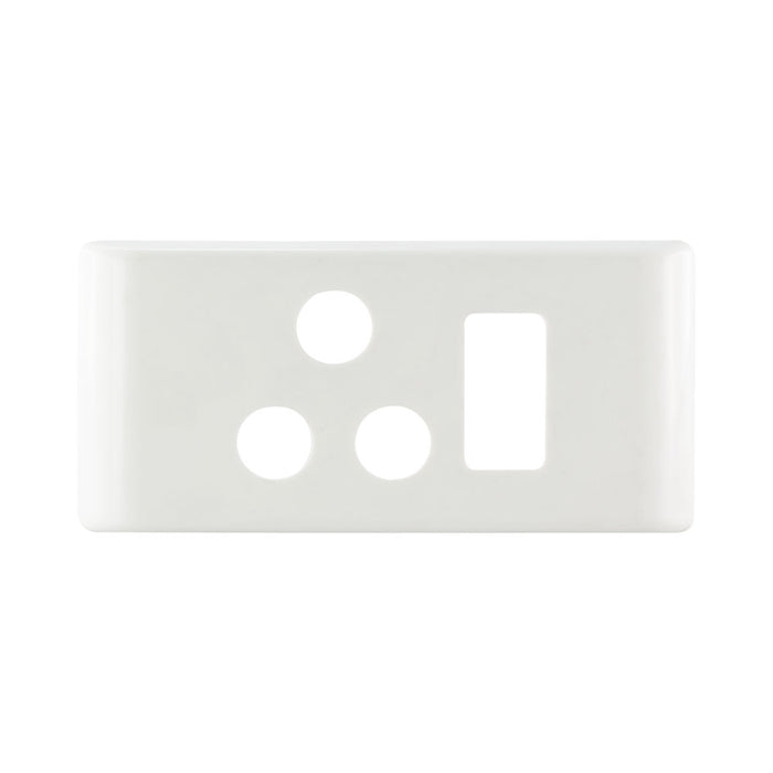 DECORDUCT POWER COVER WHITE & CRADLE (DDT60WH) - NET-TRUNK-DDT51WH
