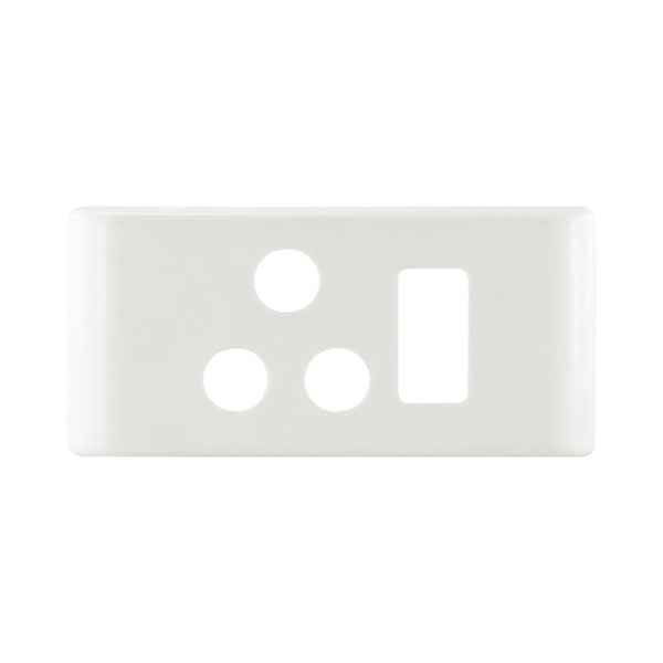 DECORDUCT POWER COVER WHITE & CRADLE (DDT60WH) - NET-TRUNK-DDT51WH