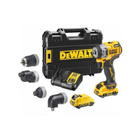 DeWalt 12V Multi Head Drill Driver KIT DCD703L2T-QW