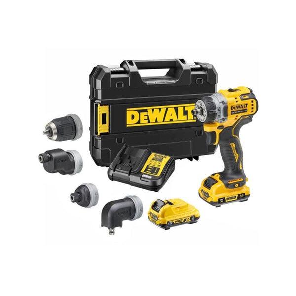 DeWalt 12V Multi Head Drill Driver KIT DCD703L2T-QW