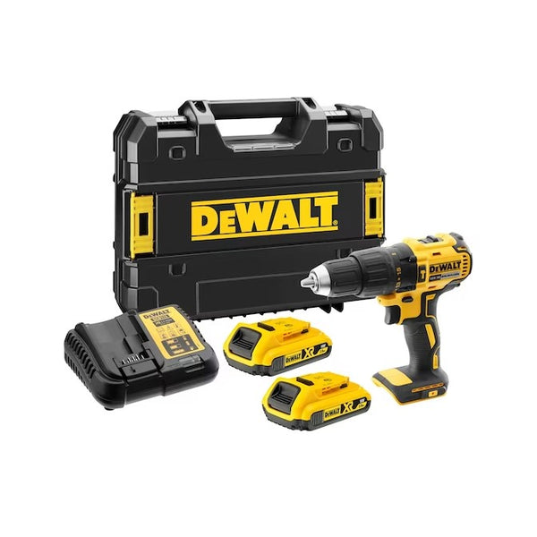 DEWALT 18V 13MM IMPACT DRILL KIT IN CASE - DCD778D2T-QW