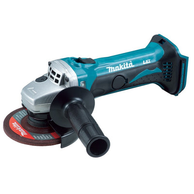 Makita DGA452ZK 115mm Cordless Angle Grinder - 18V Li-ion, Tool Only. Angle Grinding Power Tool.