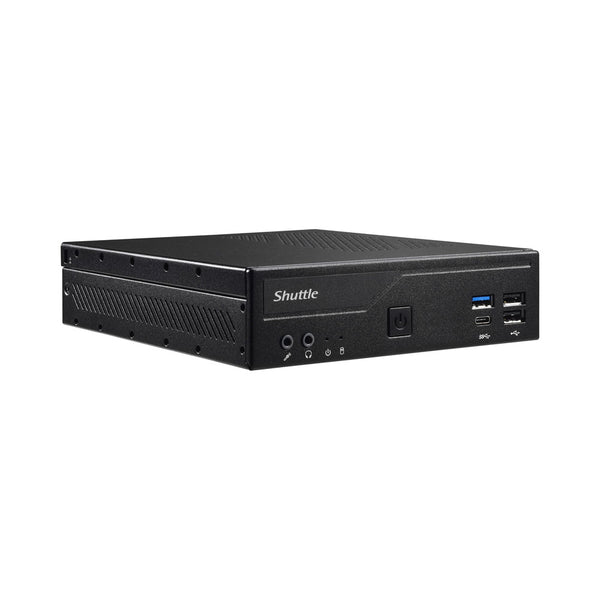 SHUTTLE XPC SLIM DH610 ROBUST 1.3-LITRE BAREBONE PC SUPPORTING INTEL CORE GEN. 12/13 PROCESSORS AND TRIPLE UHD DISPLAYS - PC-NUC-DH610