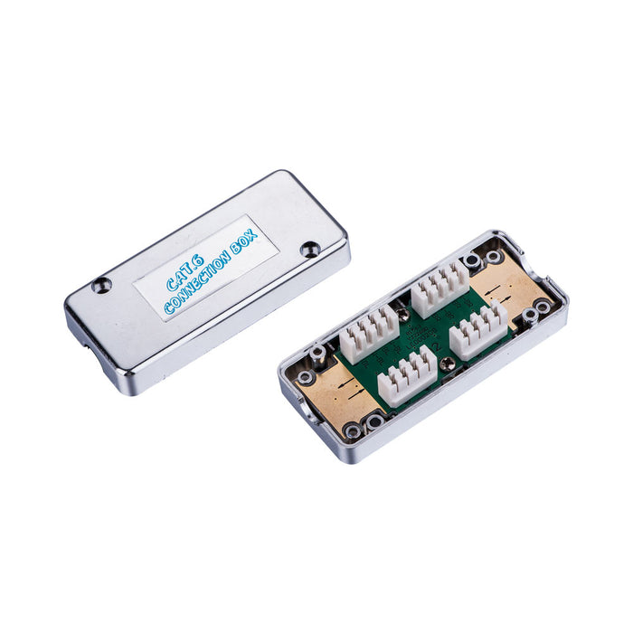 CAT6 CONNECTION BOX SHIELDED KRONE IDC BLOCK - NET-CAT6-CON-SH-BOX