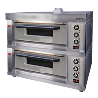 ANVIL Deck Oven  - Gas - 4 Tray - Double - DOA5002