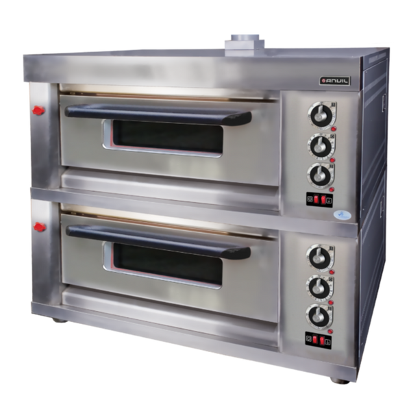ANVIL Deck Oven  - Gas - 4 Tray - Double - DOA5002