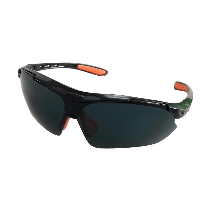 DOR1196 - SPECTACLE MATSAFE BLK/RED DUAL FR SMOKED