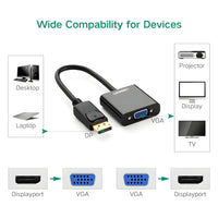UGREEN DisplayPort Male to VGA Female Converter