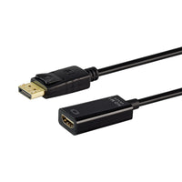 LINKQNET CONNECTIVITY CNV-DP-HDMI-LQ 4K CNV-DP-HDMI-LQ DISPLAYPORT MALE TO HDMI FEMALE CONVERTER - CNV-DP-HDMI-LQ