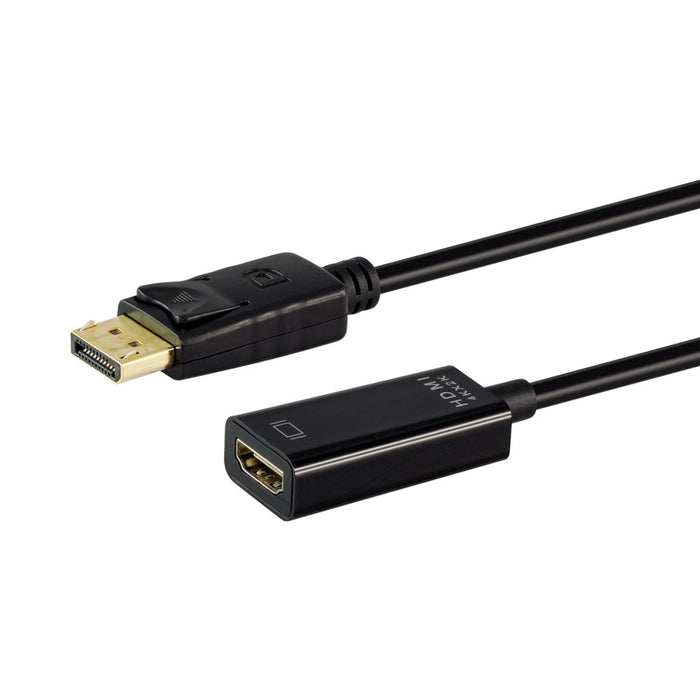 LINKQNET CONNECTIVITY CNV-DP-HDMI-LQ 4K CNV-DP-HDMI-LQ DISPLAYPORT MALE TO HDMI FEMALE CONVERTER - CNV-DP-HDMI-LQ