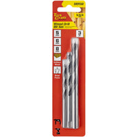 Tork Craft Wood Drill Bit Set - 5mm, 6mm, 8mm - Brad Point - Woodworking Tools