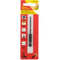Tork Craft 3.0mm HSS Hex Shank Drill Bit - Steel, Wood, Plastic Drilling
