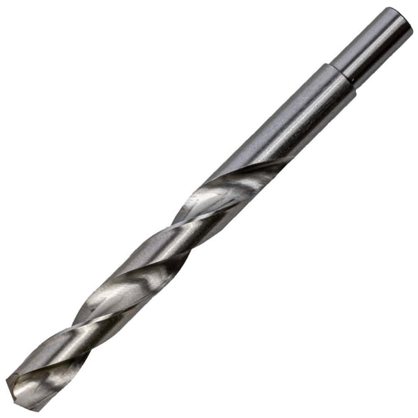 15.5mm HSS Drill Bit, 135-Degree Point, Reduced Shank - Industrial Grade for Metal, Wood, & Plastic Drilling
