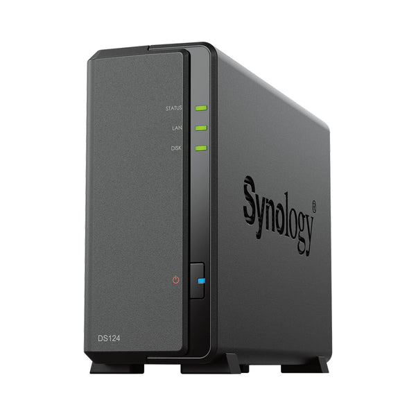 SYNOLOGY DS124 1 BAY, 1GB , 4-CORE - DISKLESS - CAS-NASBOX-DS124