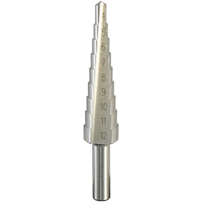 Major Tech 4-12mm, 9 Hole Step Drill DS129