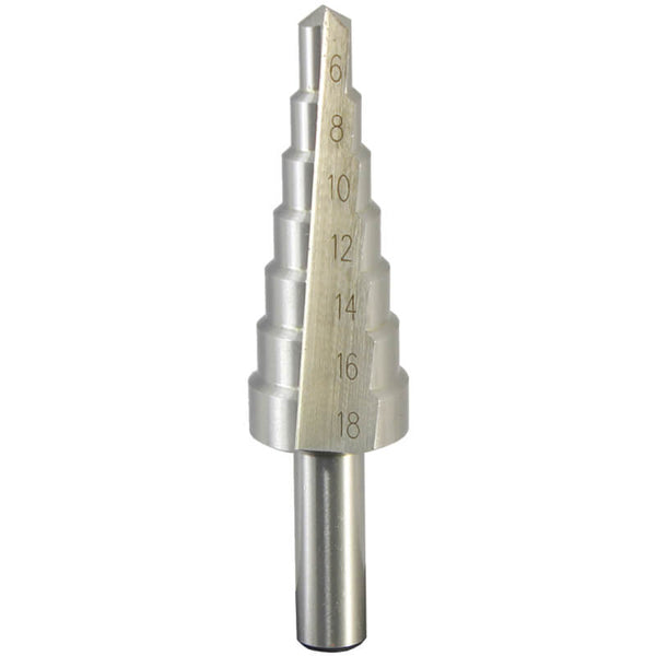 Major Tech 6-18mm, 7 Hole Step Drill DS187