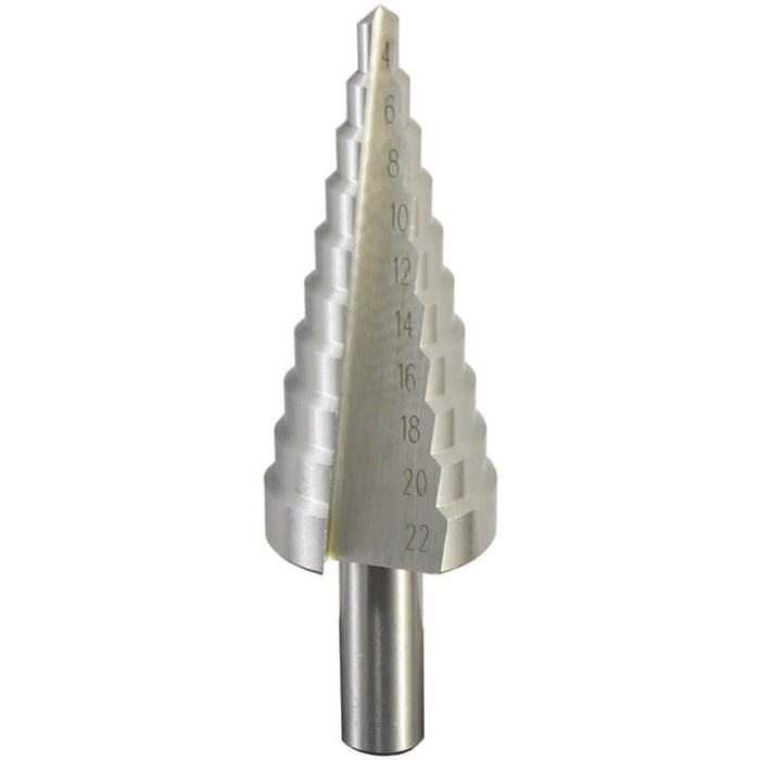 Major Tech 4-22mm, 10 Hole Step Drill DS220