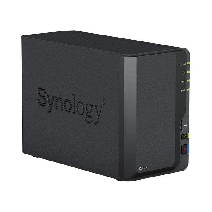 SYNOLOGY DS223 2- BAY,2GB,QC - DISKLESS - CAS-NASBOX-DS223