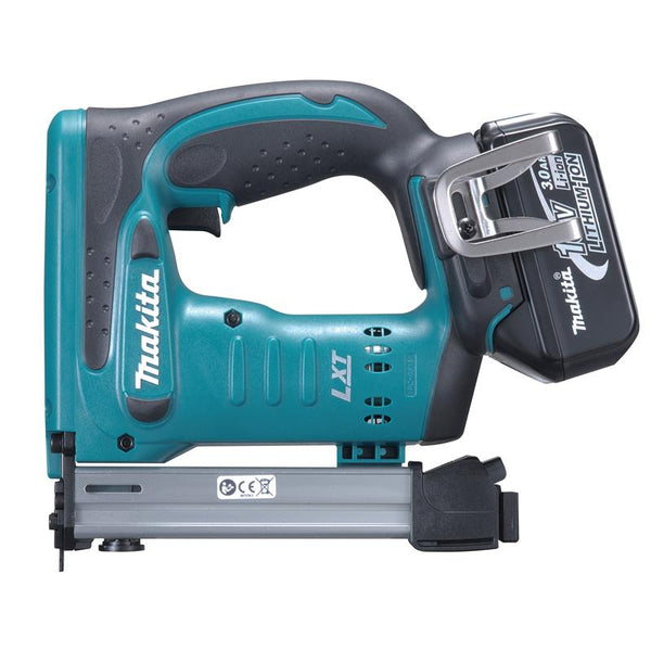 Makita DST221Z 18V LXT Cordless Stapler - Tool Only. Power Stapler for Woodworking & Construction. Durable & Reliable.