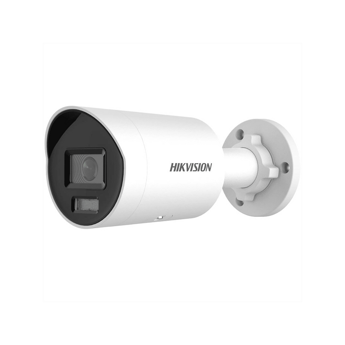 HIKVISION 4MP ColorVu Mini Bullet Security Camera - Fixed Lens, Color Night Vision - Outdoor Surveillance