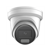 Hikvision 4MP ColorVu Turret Network Camera - Smart Hybrid Light, 2.8mm Lens - Security Camera - Chavda.com