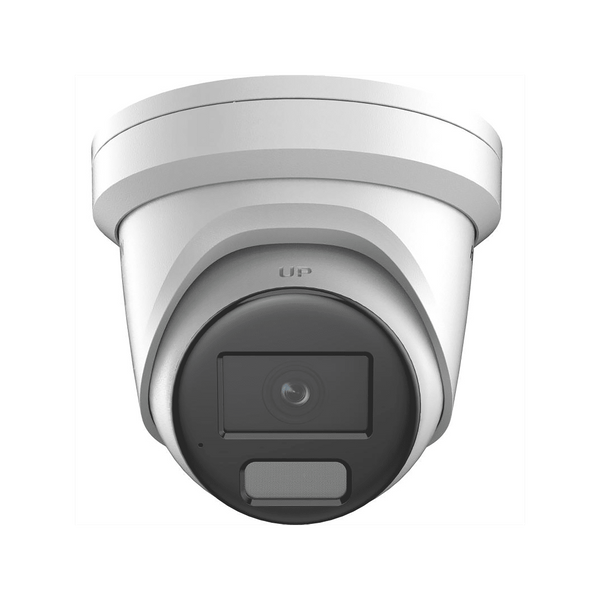 Hikvision 4MP ColorVu Turret Network Camera - Smart Hybrid Light, 2.8mm Lens - Security Camera - Chavda.com