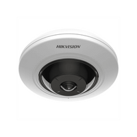HIKVISION 5MP Fisheye Security Camera - Wide Angle Surveillance, Indoor/Outdoor Use. High Resolution, Reliable Monitoring.