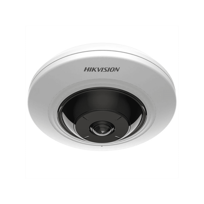 HIKVISION 5MP Fisheye Security Camera - Wide Angle Surveillance, Indoor/Outdoor Use. High Resolution, Reliable Monitoring.
