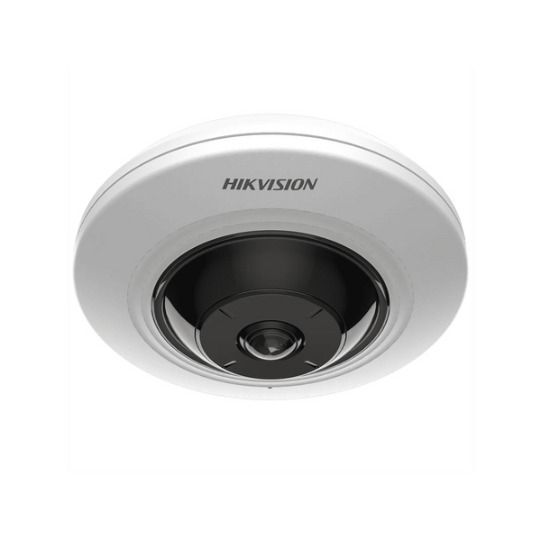 HIKVISION 5MP Fisheye Security Camera - Wide Angle Surveillance, Indoor/Outdoor Use. High Resolution, Reliable Monitoring.