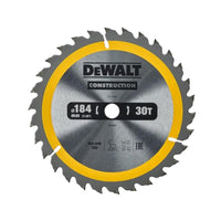 DEWALT 184mm 30T Circular Saw Blade - Nail Resistant Construction