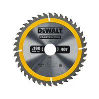 DeWalt Circular Saw Blade 190Mm 40T - DT1945-QZ