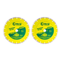 D-Tech 230mm Diamond Blade Segmented - Brick & Masonry Cutting Power Tool Accessory