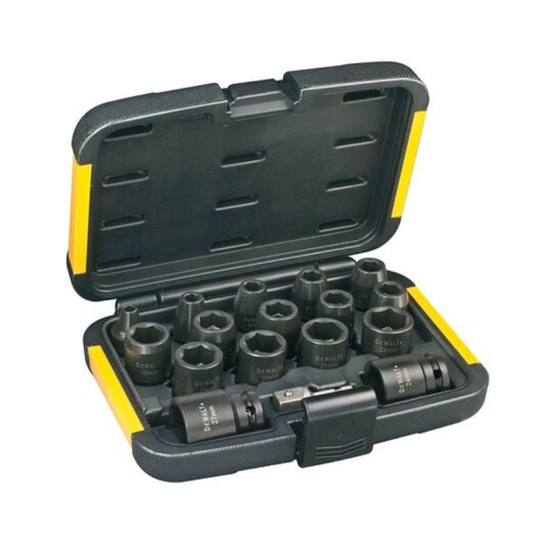 DeWalt Extreme Impact Socket Set 17Pc - DT7506-QZ