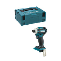 Makita: Li-Ion Impact Driver / 6.35Mm Hex / 180Nm Torque / 0 – 3,800 R/Min Var. Speed Capacity: Coarse Thread Screw 22 – 125Mm / Wood/Bolt/T-Mode / Tool Only / Bl