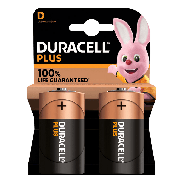DUR141995 - BATTERIES DURACELL MAINLINE D  P02 P/10