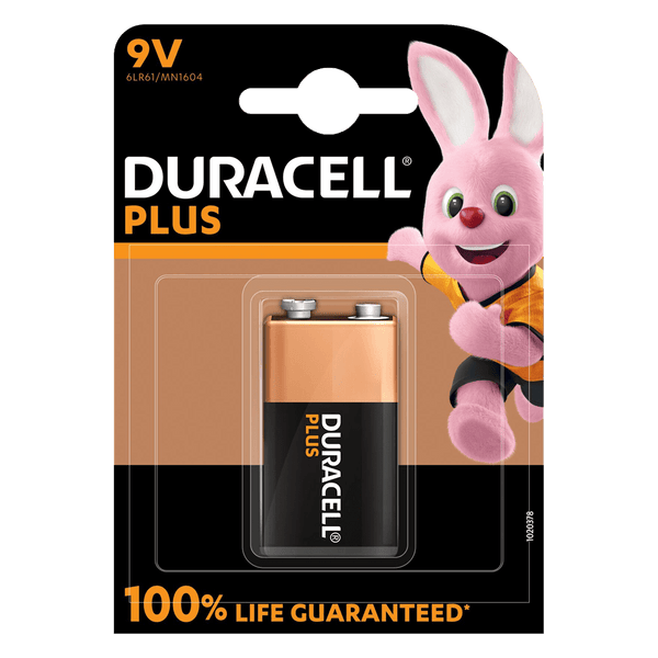 Batteries Duracell Mainline 9 V P01 P/10 Dur142206 MTS