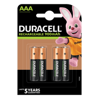 DUR803824 - BATTERIES DURACELL RECHR AAA P04 P/10